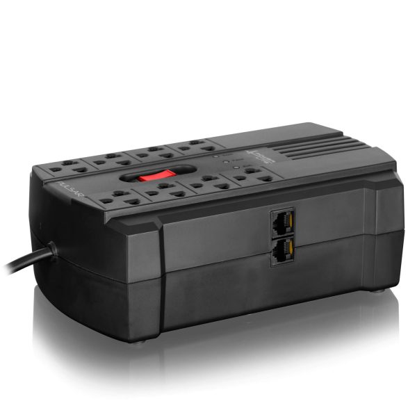Estibilizador de corriente Power Lite Pulsar - PLI 1000, 08 Tomas - Imagen 2