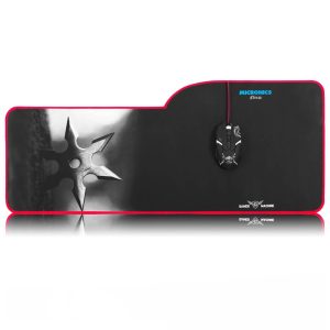 Pad mouse Gamer Micronics Ninja - X100, enrrollable , bordes reamallados, antideslizante