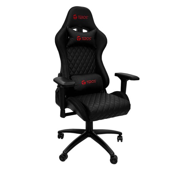 Silla gamer TEROS TE-8121N, negro - Imagen 2