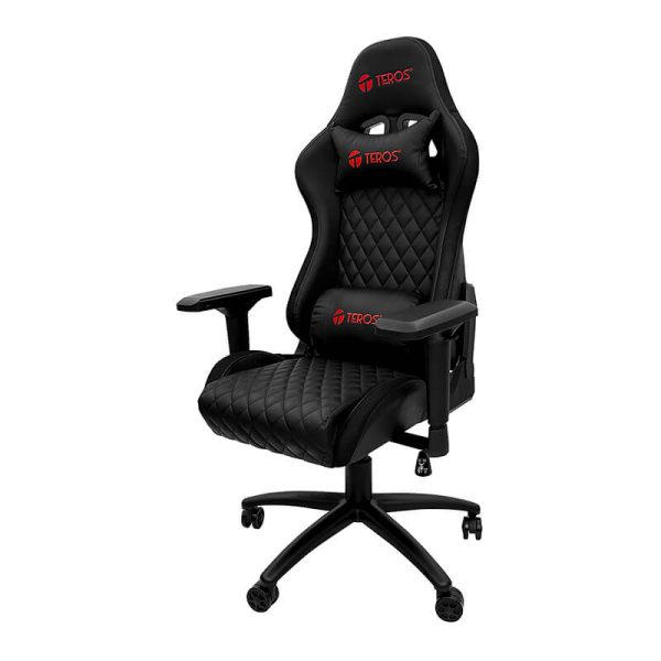 Silla gamer TEROS TE-8121N, negro - Imagen 6