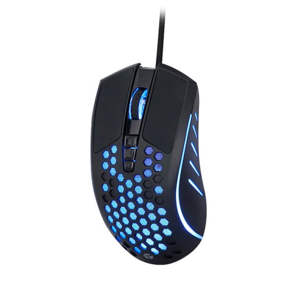 Mouse gamer TEROS TE-1210G, 7 botones, RGB, negro - Imagen 2