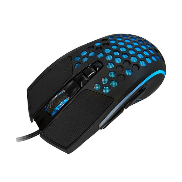 Mouse gamer TEROS TE-1210G, 7 botones, RGB, negro - Imagen 3