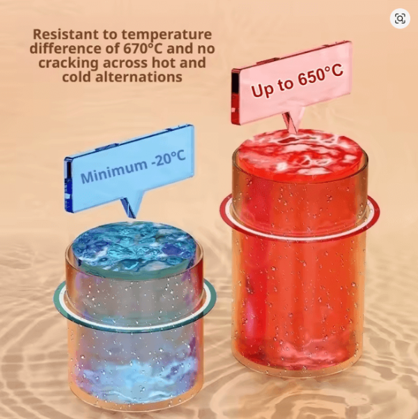 Cazuela de Cerámica Saludable Su Kuaiyang - 1.3L, Ideal para Estofados y Arroces - Imagen 6
