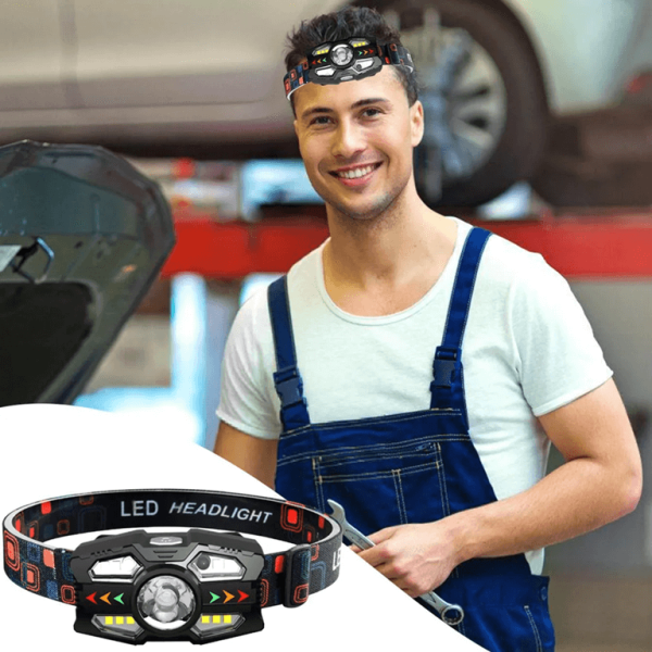 Linterna frontal de luz intensa STRONG LIGHT HEADLAMP ZL-D010 - Imagen 4