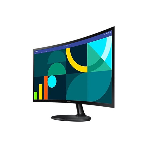 Monitor Samsung LS24D360GALXPE 24" FHD (1920x1080) VA Curvo, HDMI x1/VGA x1/Auriculares x1 - Imagen 2