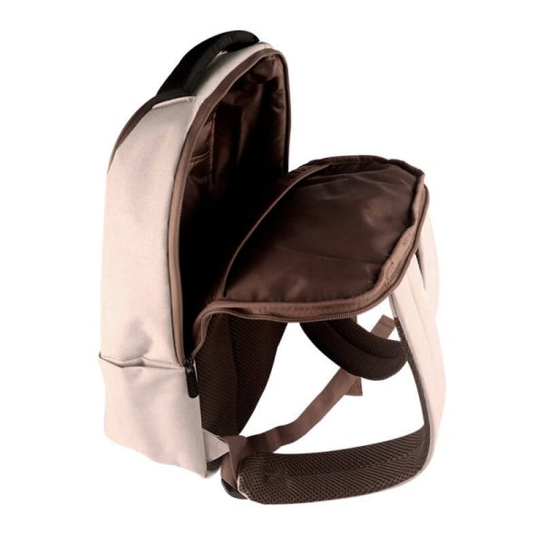 BACKPACK TEROS CITY BEIGE TE-ACS9012BG, para notebooks de hasta 15.6" - Imagen 4