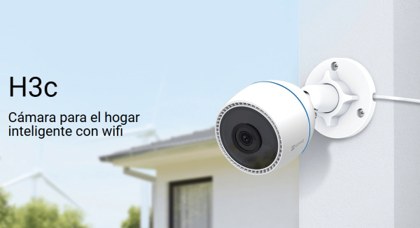 Cámara IP WiFi EZVIZ H3C 3MP Exterior 2.9mm | Visión Nocturna – Seguridad Inteligente - Imagen 3