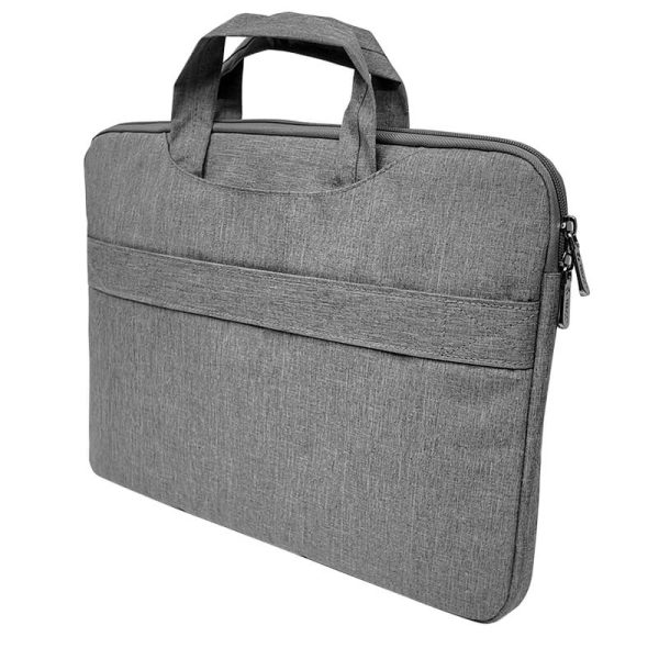 Maletín gris TEROS TE-9019S para notebooks de hasta 15.6", poliéster, gris - Imagen 5