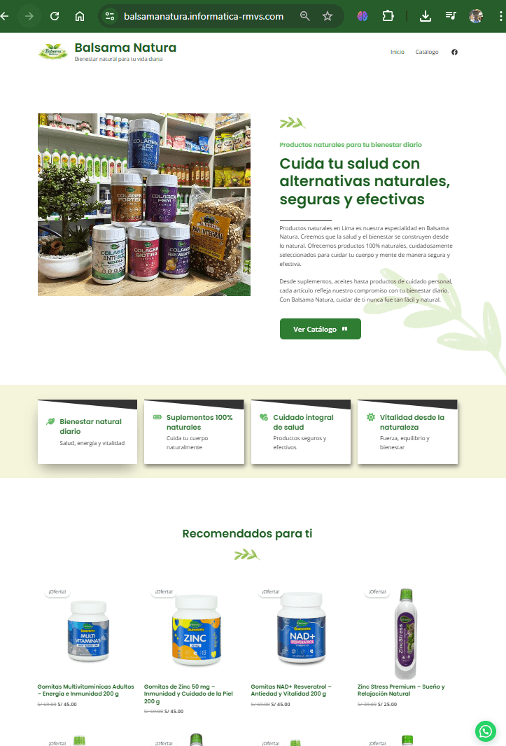 proyecto digital desarrollado en Perú
